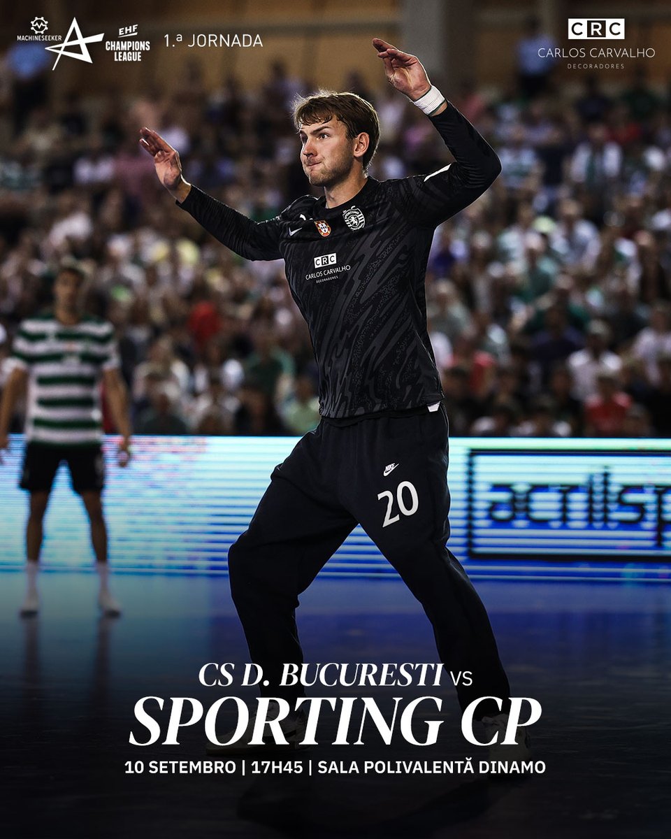 O #AndebolSCP está de regresso à 𝐄𝐇𝐅 𝐂𝐡𝐚𝐦𝐩𝐢𝐨𝐧𝐬 𝐋𝐞𝐚𝐠𝐮𝐞 💪🦁

📺 Sporting TV