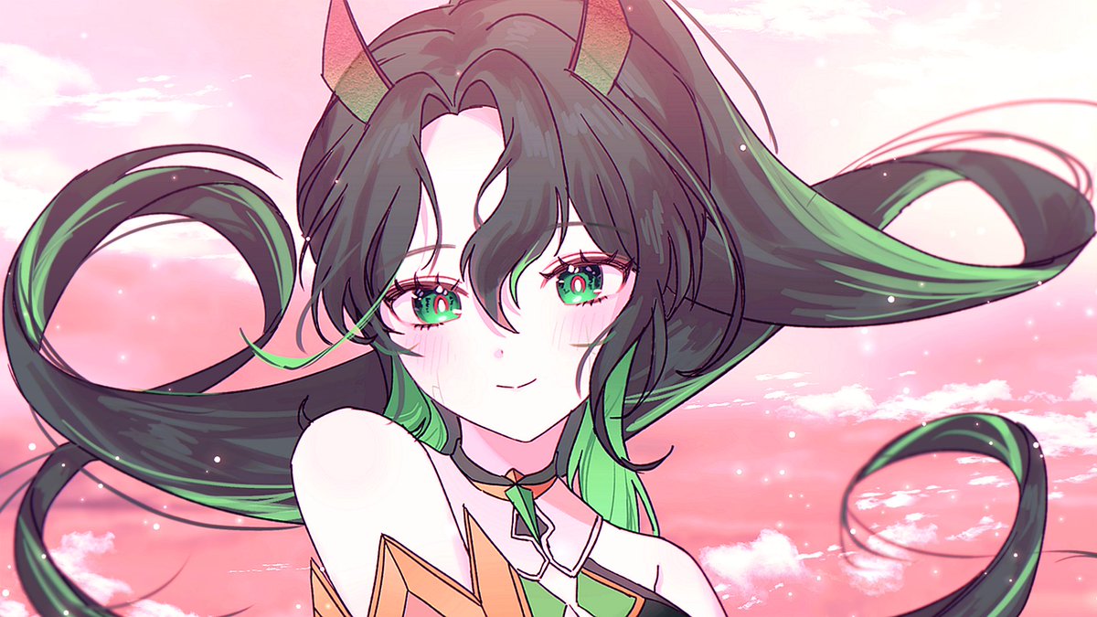 #Commission 대기화면 방송용 커미션 작업했습니다!