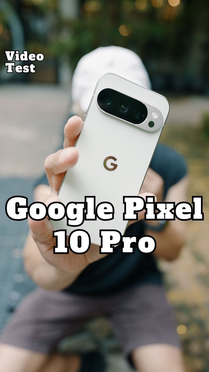 afiqchii's tweet image. Camera Pro ni bukan biase-biase gais - Google Pixel 10 Pro Video Test

#MadeByGoogle #GooglePixel #Pixel10Pro