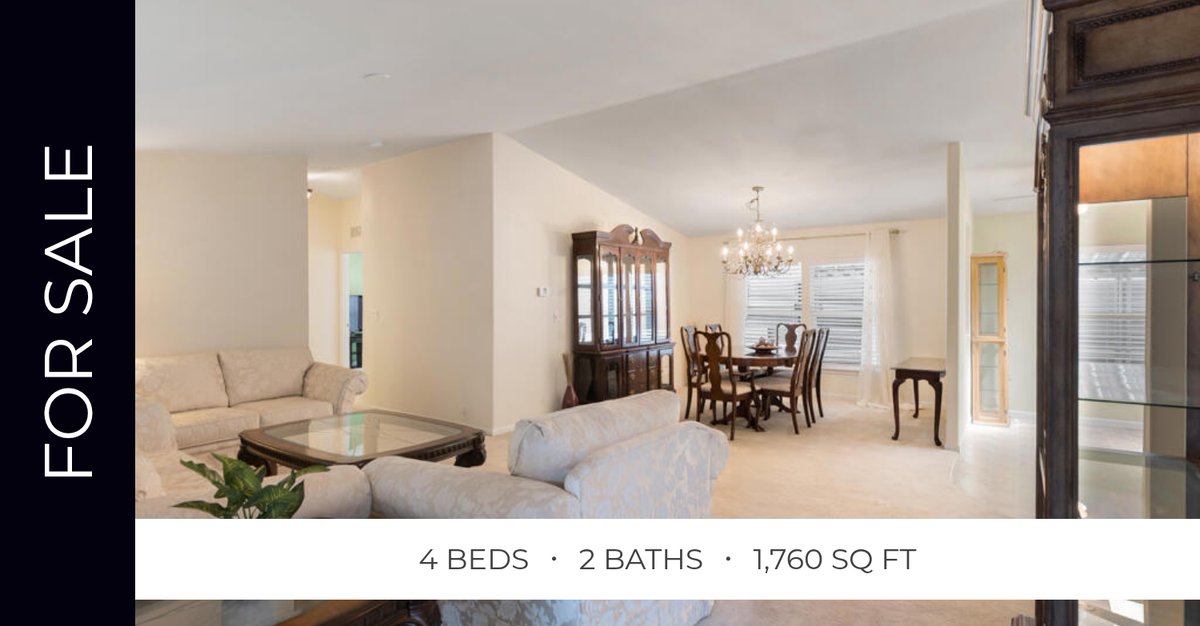 StanRectorGroup's tweet image. This 4 bedroom home could be yours! Call me at (805) 864-5465 to schedule a showing.

Stan &amp;amp; Renee Rector
Pinnacle Estate Properties
805-864-5465
stan@stanrector.com
DRE #01292790 homeforsale.at/1550_RORY_LANE…