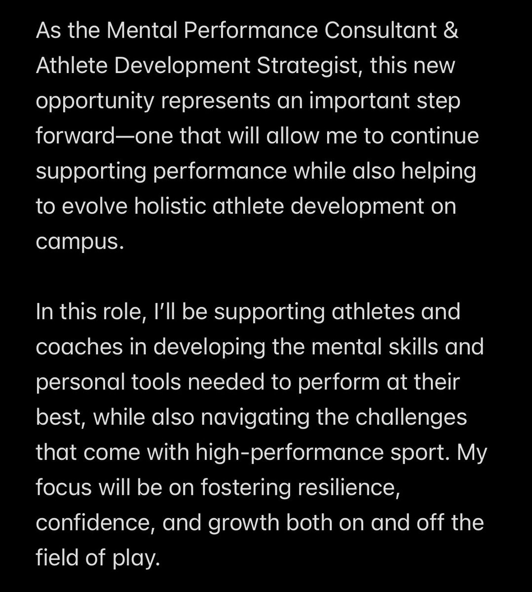 CompetitiveWill's tweet image. Continuing my work with @NDHoundsHockey it is a privilege to announce a new perspective in athlete development. 
 I look forward to working with staff @AMCNotreDame as we continue to shape the athlete development journey. 
#MentalPerformance #AthleteDevelopment