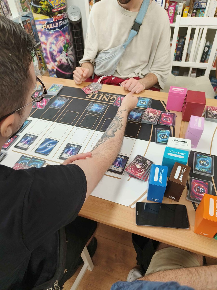 Park_age's tweet image. Retour sur l'initiation @Ignite_TCG qui s'est déroulée samedi à la boutique Parkage EDB !👀

Mission accomplie pour une première découverte avec de nombreux curieux☺️

Un grand merci à Taigo @taigostream pour son énergie et à tous les participants pour leur enthousiasme💙🧡