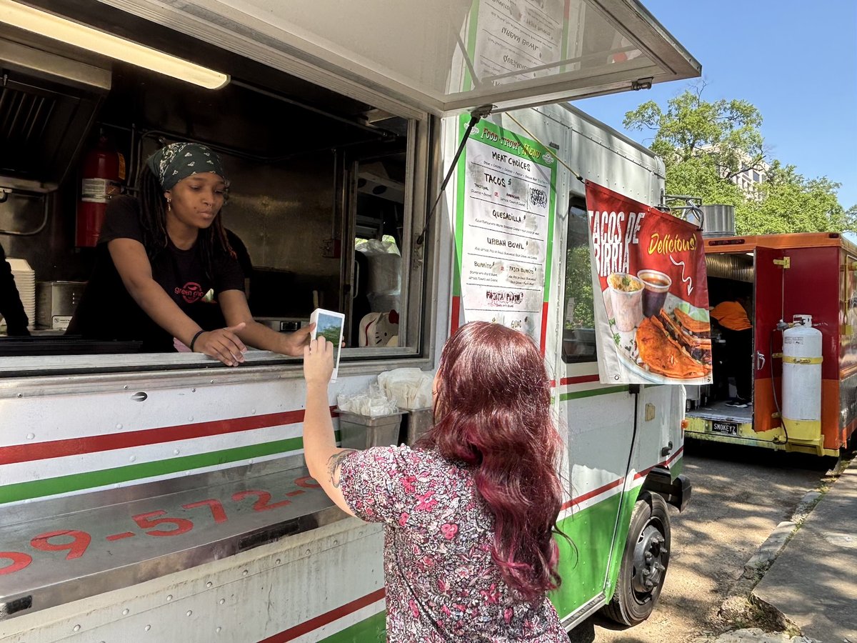 This week at Around the World Wednesdays Food we’ve got a smorgasbord of cultural fare! 

Check out food from:
@greenghosttacos
@jerkcitygrille
@africanwok
@mississippitailgators
@hottamaleheavenclinton
Smokey’s Meals on Wheels