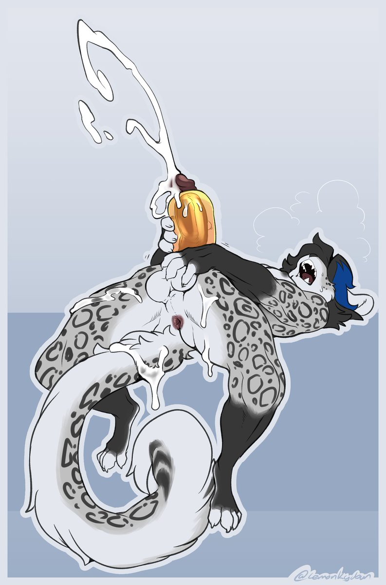 Snepurror's tweet photo. Day 9! There's been a lot of showing off but not too much in the mess department. So, here is, fixing that with a modest amount of cat goo for him.

🎨 Lemonkyubun on 🟦☁️ https://t.co/t3qkNx1CM9