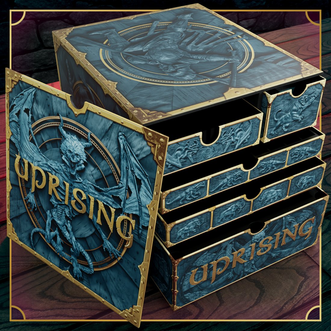 After years of prototyping, we’re finally ready to show you the Legendary Big Box - one true storage solution to rule them all: gamefound.com/en/projects/ne…