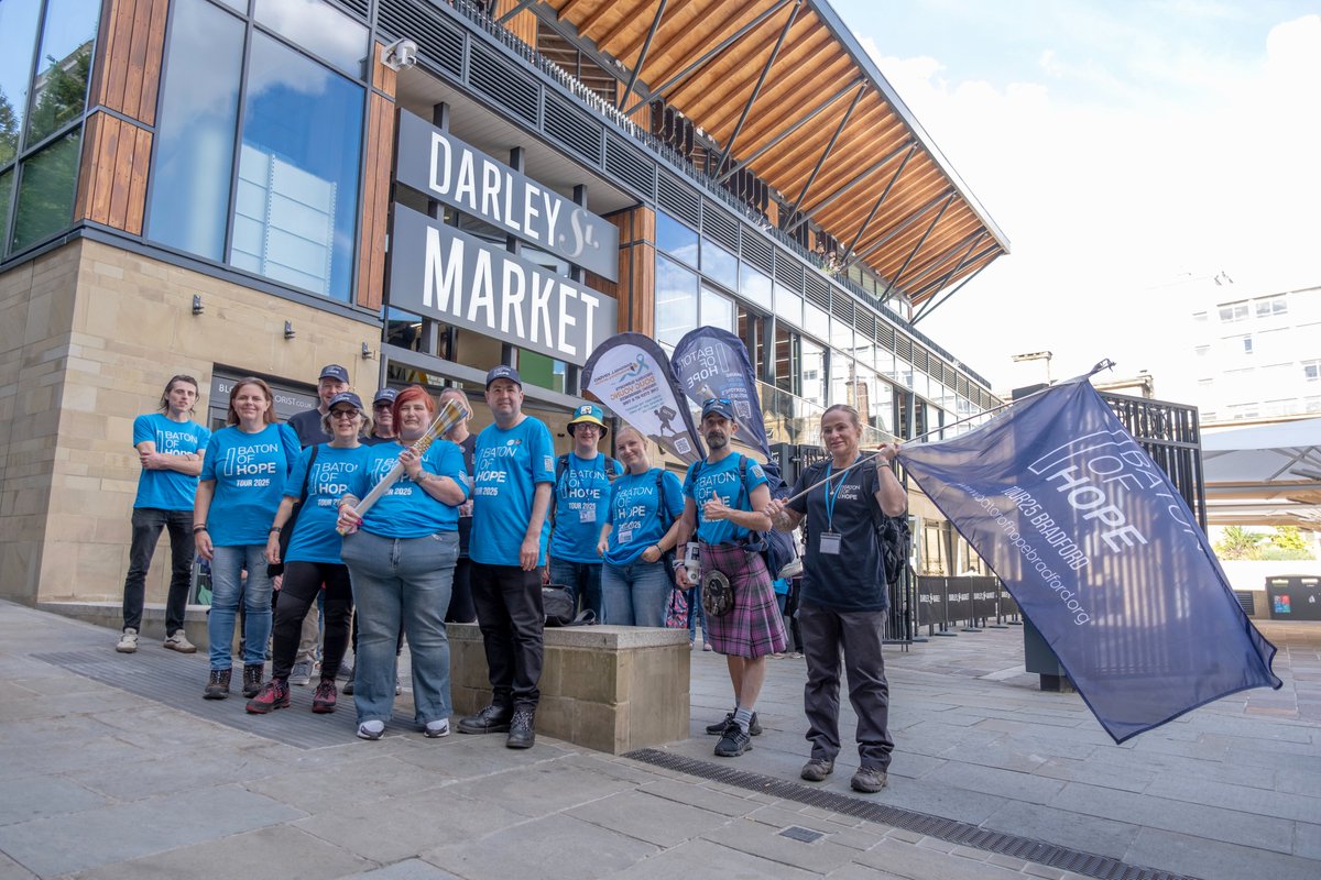 We were honoured to welcome the #BatonOfHope as it travelled through the City and District today.

The Baton of Hope is the UK’s­ largest ever suicide prevention initiative. (1/2)