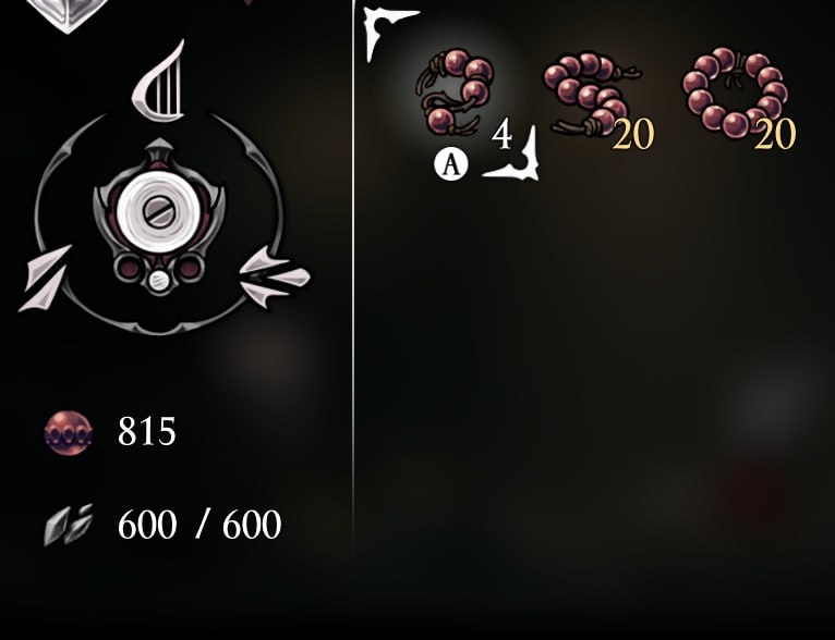 NOOOOO why is there a limit ! I wanted to make as many as possible before Act 2 
#Silksong