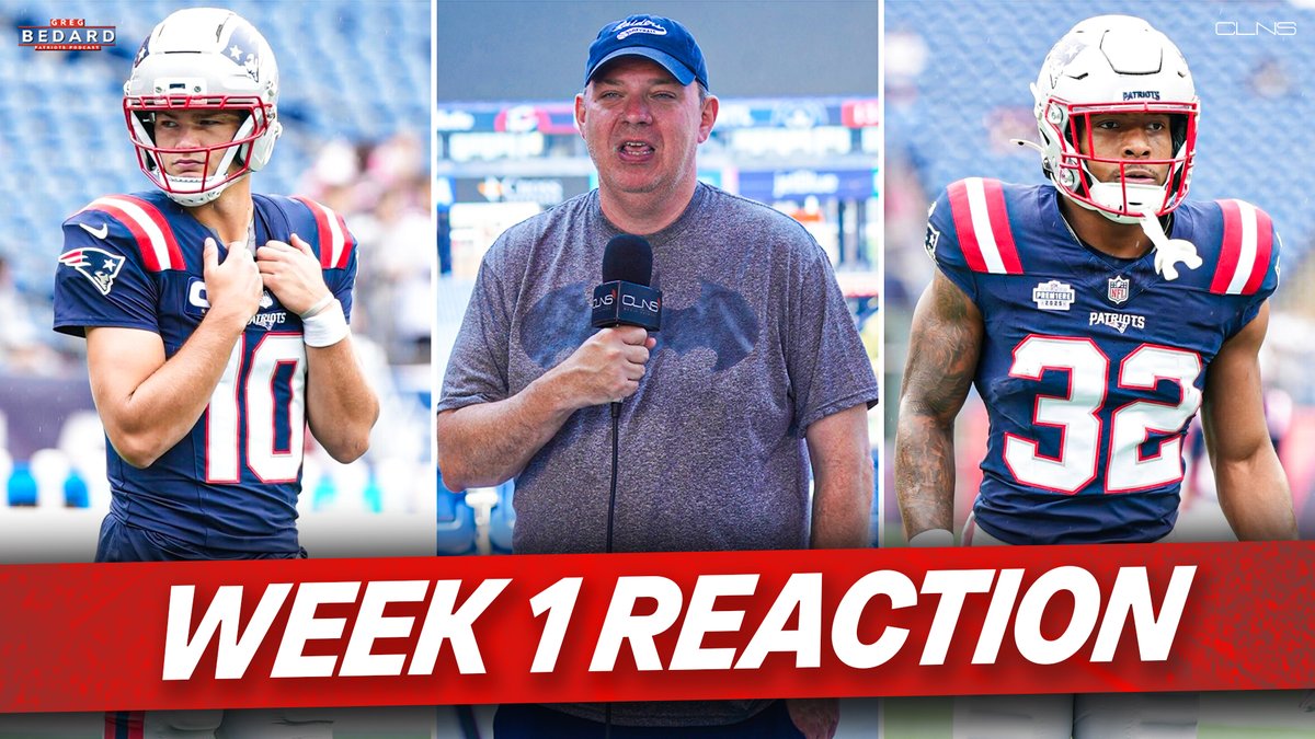 Patriots on CLNS Media (@patriotsclns) on Twitter photo 🚨 A LIVE EDITION GREG BEDARD PATRIOTS PODCAST at 12:15pm ET!
<a href="/GregABedard/">Greg A. Bedard</a> discusses the Patriots loss to the Raiders and how they can get back on track in Miami!
Watch LIVE on <a href="/PatriotsCLNS/">Patriots on CLNS</a>: youtube.com/live/57NJApqLk… 🚨 A LIVE EDITION GREG BEDARD PATRIOTS PODCAST at 12:15pm ET!
<a href="/GregABedard/">Greg A. Bedard</a> discusses the Patriots loss to the Raiders and how they can get back on track in Miami!
Watch LIVE on <a href="/PatriotsCLNS/">Patriots on CLNS</a>: youtube.com/live/57NJApqLk…