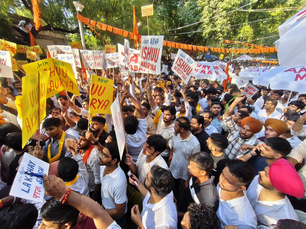 guptaayush460's tweet photo. लहर नहीं ललकार है,
परिषद फिर एक बार है। 
#ABVP4DUSU #abvp4students https://t.co/S9YE0Cpdax