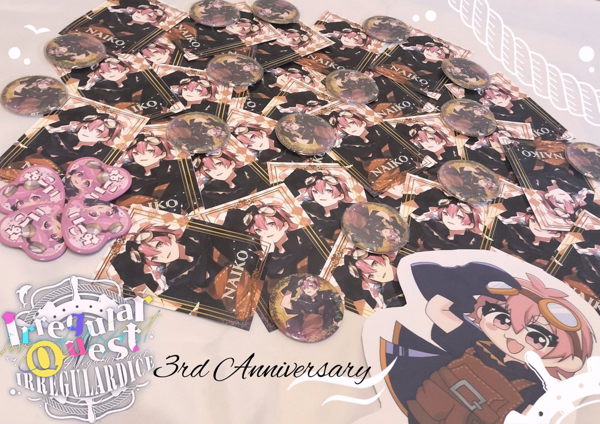 🩷𝐈𝐫𝐫𝐞𝐠𝐮𝐥𝐚𝐫 𝐐𝐮𝐞𝐬𝐭 𝟑𝐫𝐝 𝐀𝐧𝐧𝐢𝐯𝐞𝐫𝐬𝐚𝐫𝐲🩷

何回だって夢を叶えていこうね🗺️⚒️

 #聞いてよないこくん