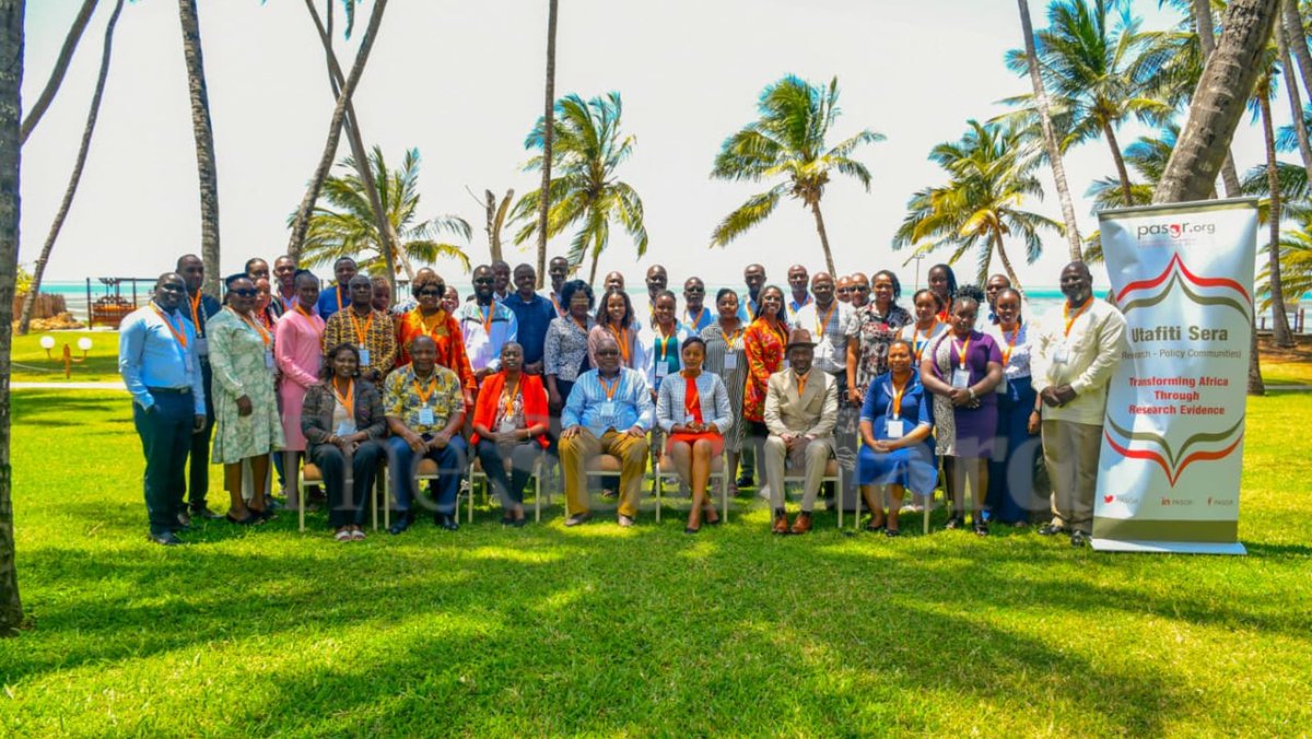 StandardKenya's tweet photo. Experts, researchers, policymakers and grassroots actors from Kenya, Rwanda and Zambia have gathered in Mombasa County for the Utafiti Sera Inter-House Learning and Sharing Convening, a forum aimed at strengthening evidence-based decision-making across Africa. The three-day meeting, hosted by the Partnership for African Social and Governance Research (PASGR), brings together stakeholders from the health, education, urban governance, employment, and social protection sectors. 

Check grammar: Robert Menza
