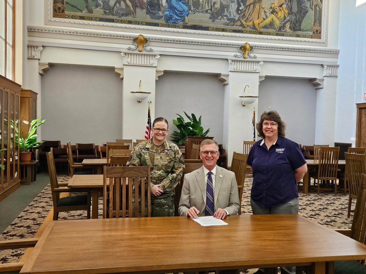 UNI Army ROTC program will remain on campus under a revised U.S. Army Cadet Command restructuring plan. Read more 
⬇️ insideuni.uni.edu/campus-communi…