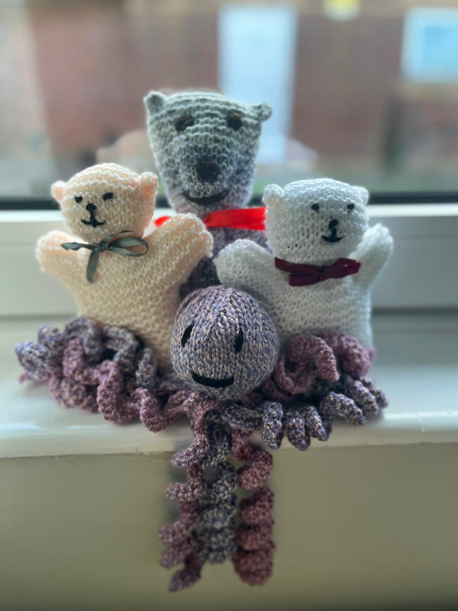 Huge shout-out to the amazing Chadderton Knit &amp; Natter group at St Mark's Church for donating their fabulous knitted creations! 👏

Got spare yarn, paints or crafty magic? We’re on the lookout for knitted teddies &amp; arts &amp; crafts goodies. ✂️