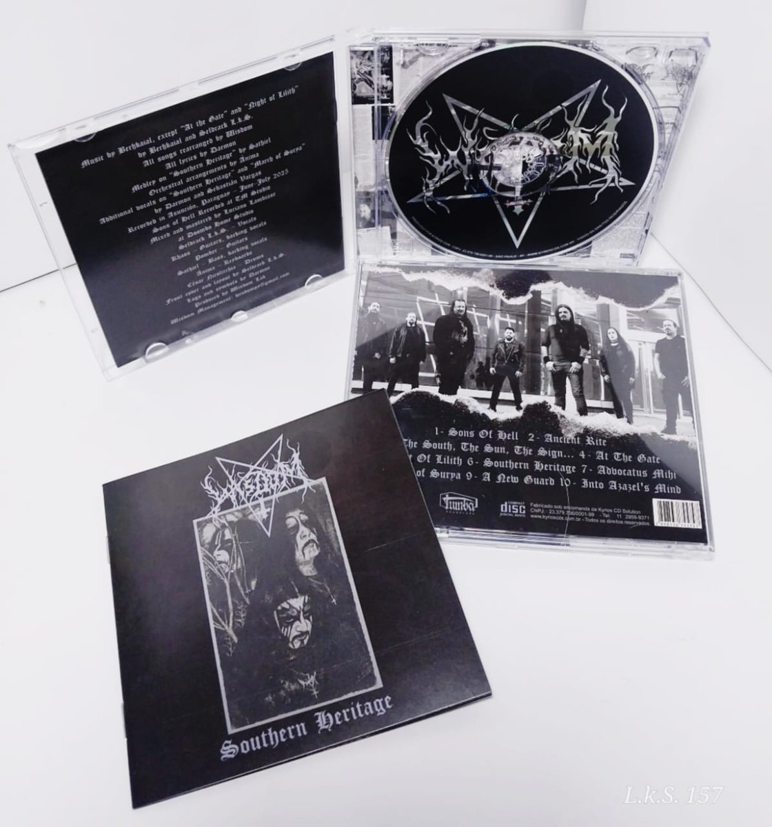 Wisdom_py's tweet image. Ya está disponible &quot;Southern Heritage&quot;. La regrabación incluye las canciones del demo en su versión original y versiones con arreglos y nuevas letras de uno de los miembros originales de la banda, cerrando así el concepto original.

Costo: 50mil Gs.
Pedidos: 0992 284 520
