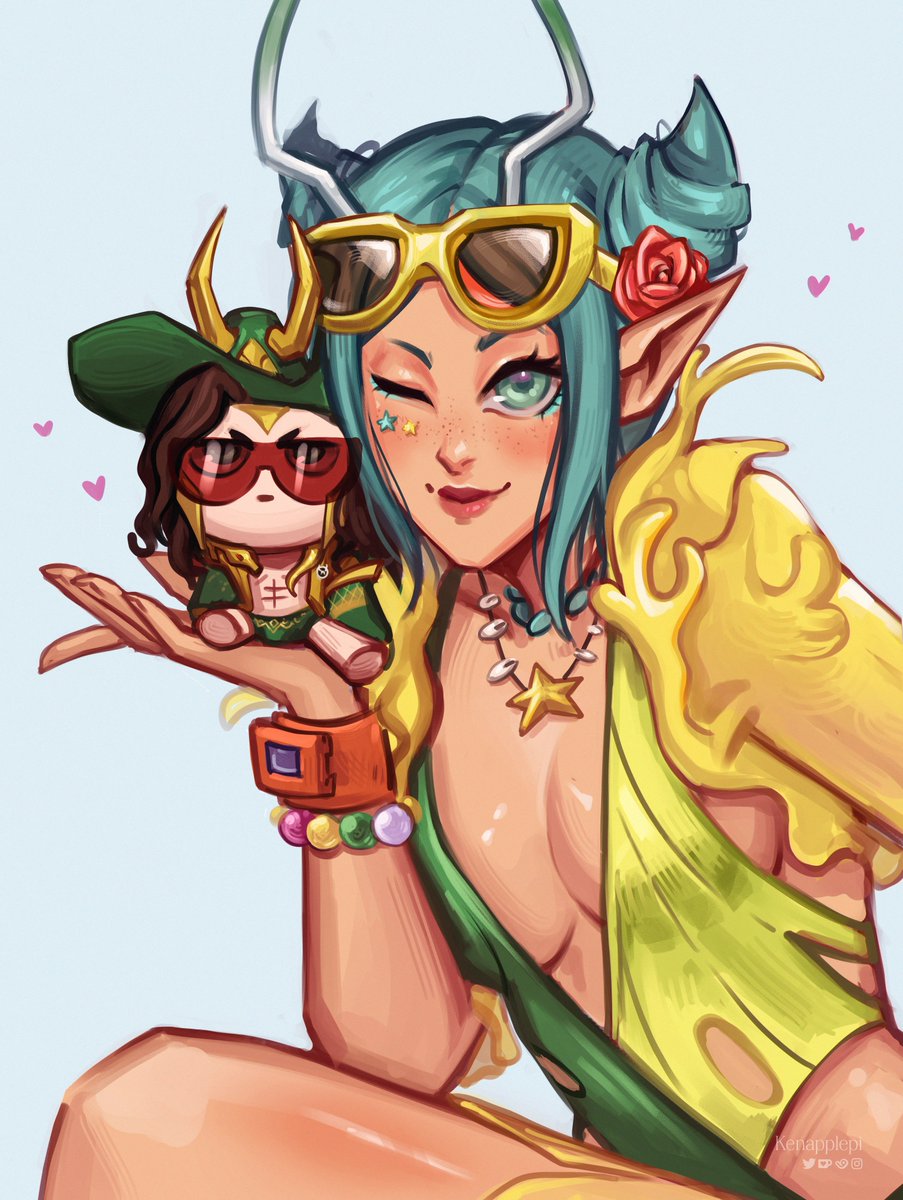 Mantis and her LaLoki 💚