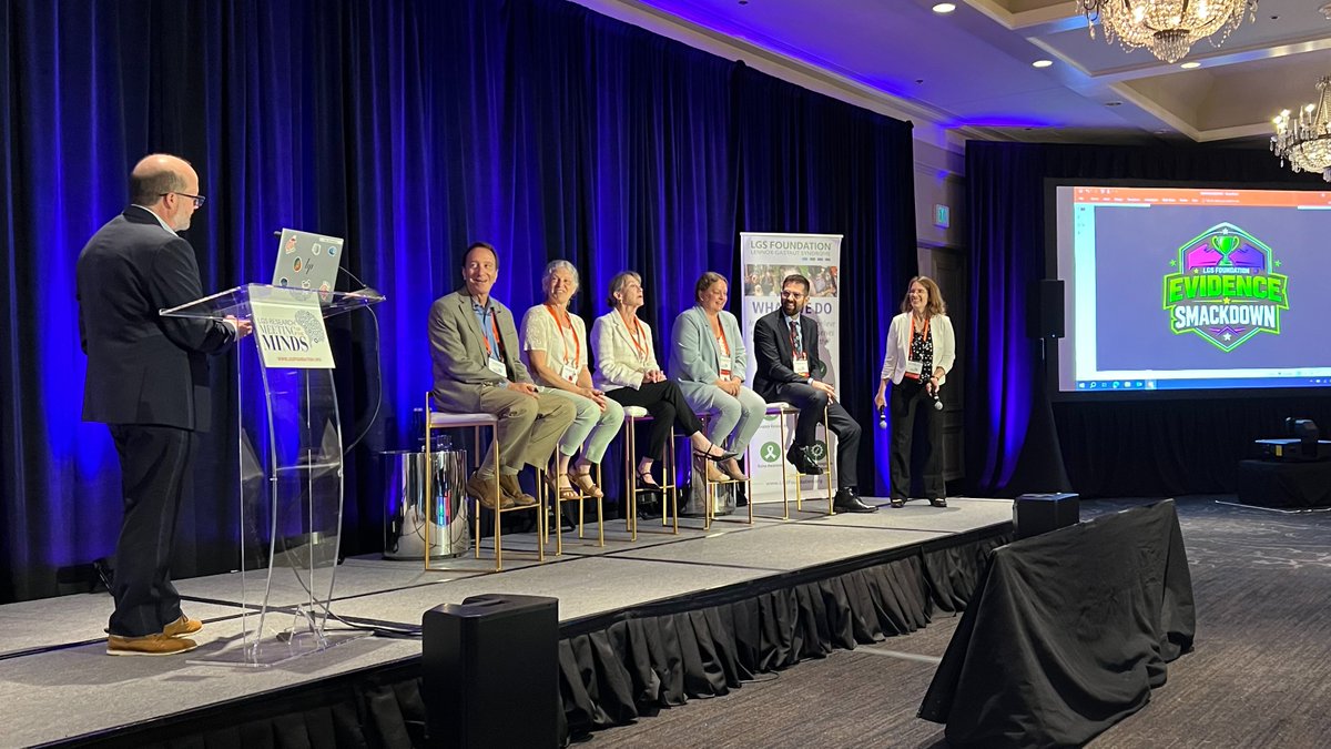 <a href="/LGS_Foundation/">LGS Foundation</a> evidence smackdown led by <a href="/TheNotoriousEEG/">The Notorious EEG (M. Scott Perry MD)</a> &amp; <a href="/RShellhaasMD/">Renée Shellhaas, MD, MS</a>! Incredible brainstorming session that identified key primary research goals for advancing #LGS care.🧠⚡