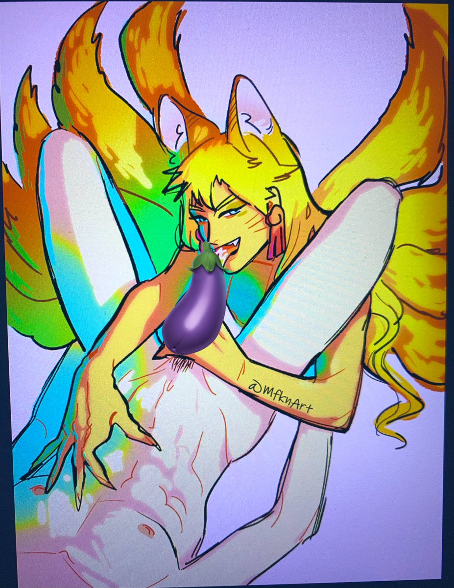 Uhhh this was the sexy post btw 🤣 I lost my nerve but l'm sayin fck it
#naruto #nsfw #sns of course it's sns 😭
A horny fox spirit that's haunting an old inn and uh… visits 😉 all the hottest patrons in the dead of night
Until one exceptionally hot medium comes to investigate!!
