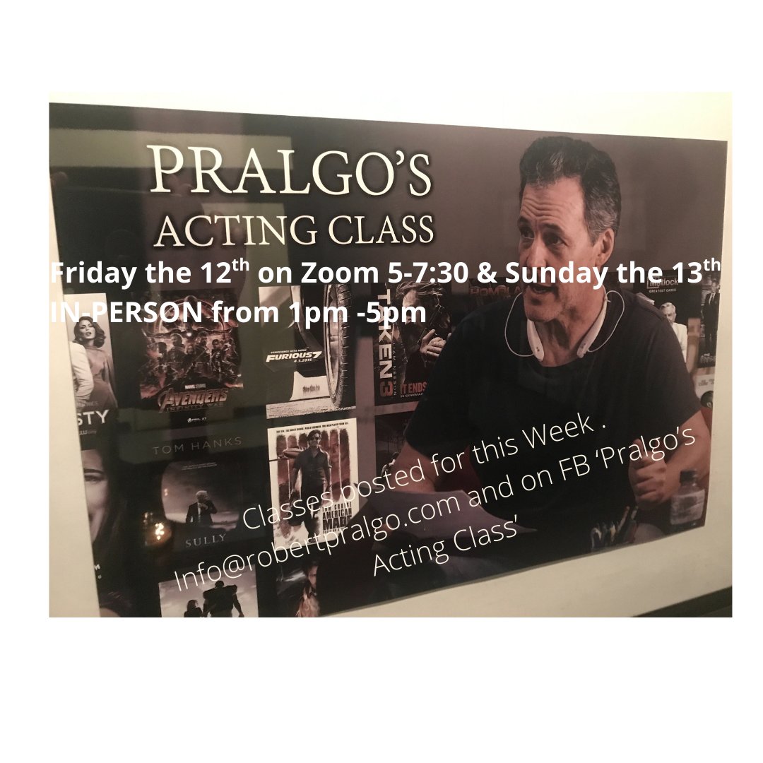 robpralgo's tweet photo. Just posted this weeks 'Drop-in' Classes.  Friday on Zoom &amp; Sunday IN-PERSON (Marietta GA).  Info@robertpralgo.com if interested/Questions.
Thanks https://t.co/Qh9G3jHnnu