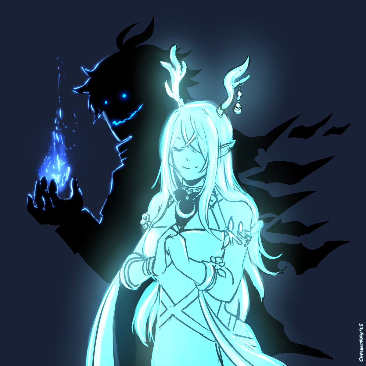 🦌🪦#GenshinImpact #flins #lauma #flauma #lauflins