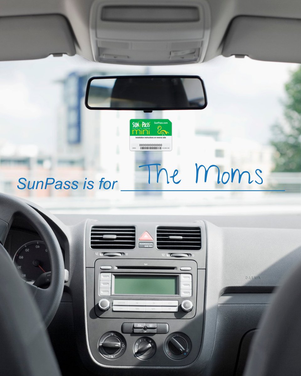 SunPass is for the commuters, the travelers, the moms, and everyone in between! There’s a SunPass transponder that fits your drive. Which driver are you? #SunPassIsFor #MySunPassSavings
