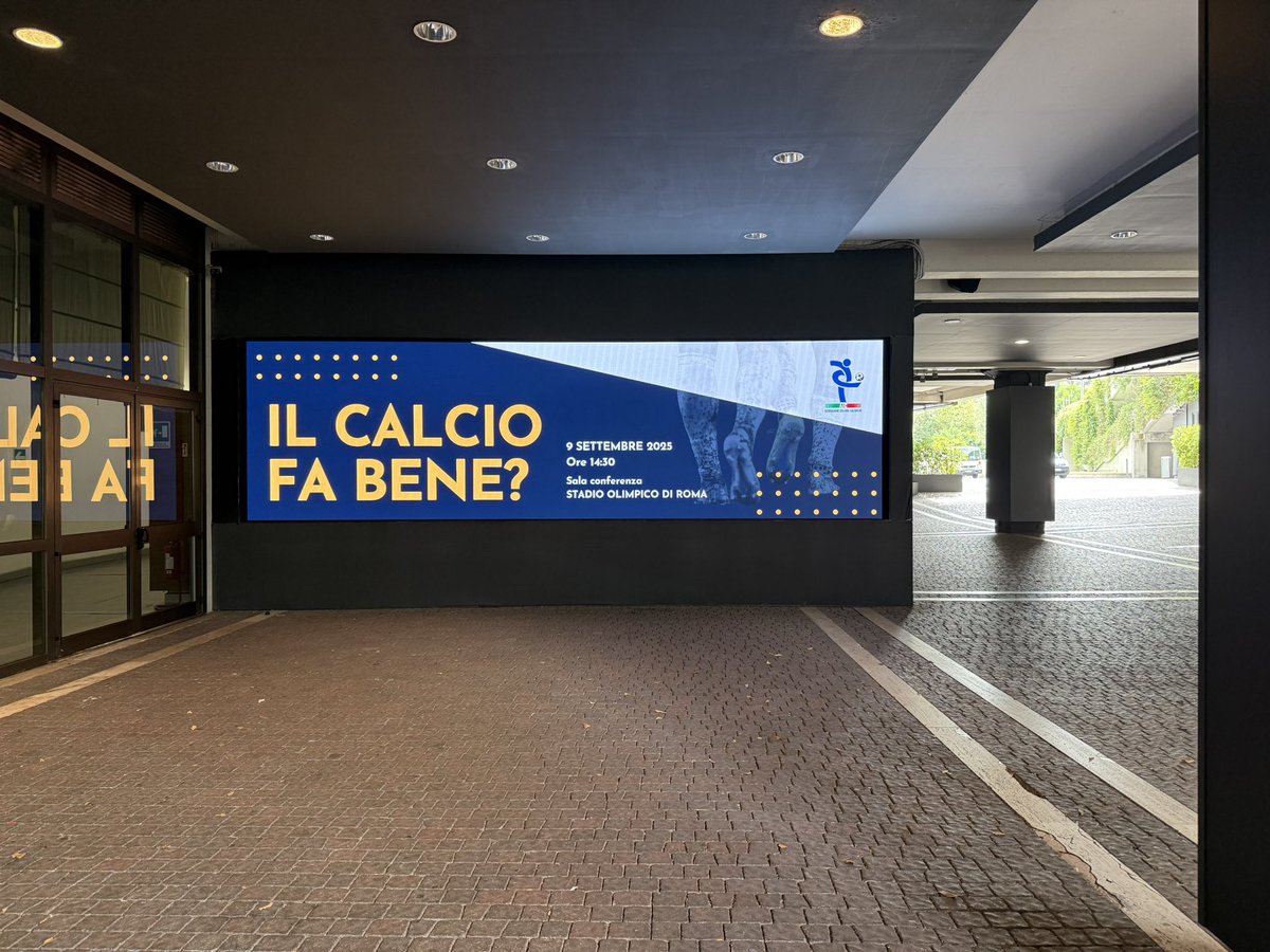 🎙️ “𝐈𝐋 𝐂𝐀𝐋𝐂𝐈𝐎 𝐅𝐀 𝐁𝐄𝐍𝐄?"

Incidenza della pratica sportiva sulla salute dei calciatori

🔗 bit.ly/47T0mCn