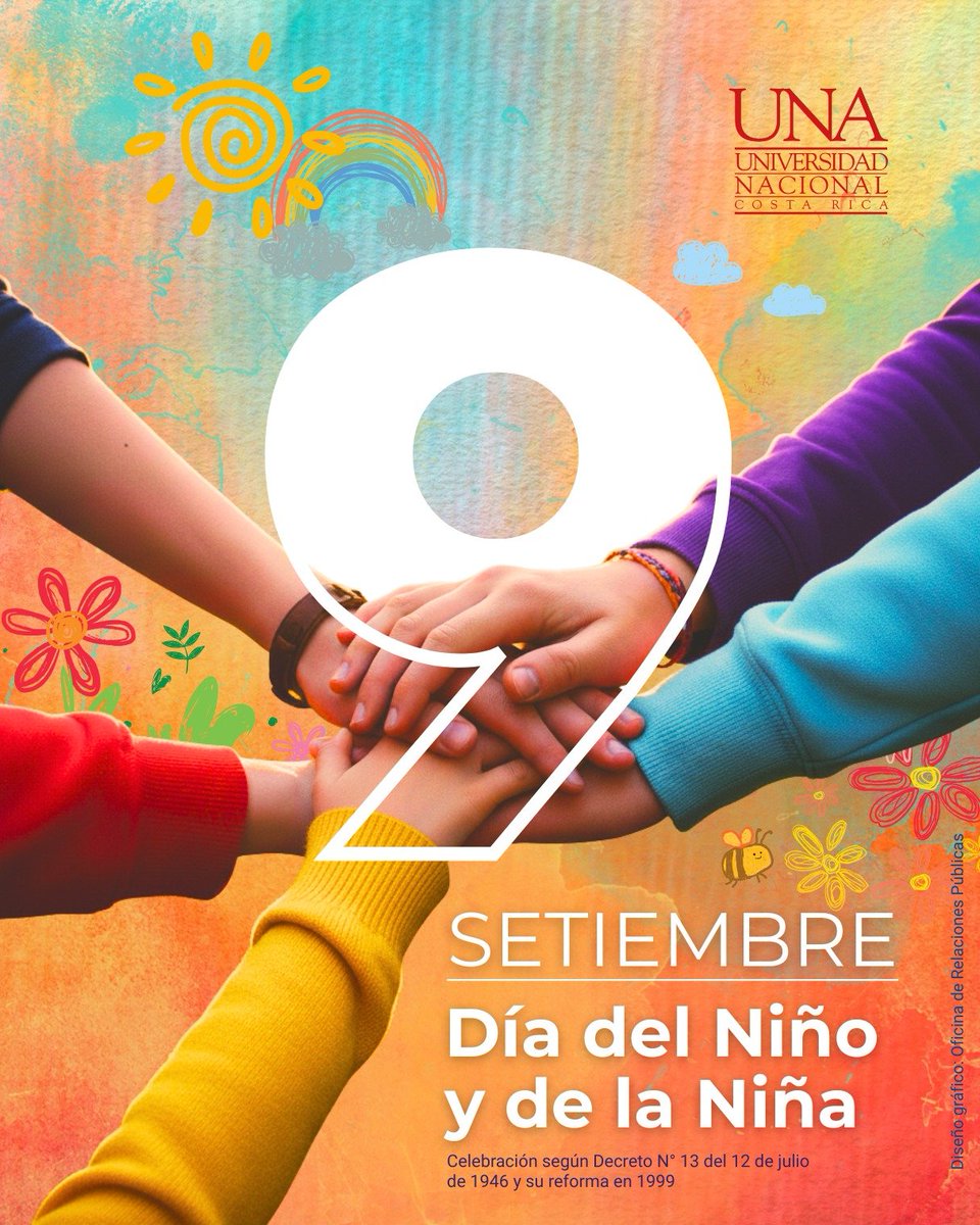 #Niñez #9setiembre
La universidad pública costarricense posee una responsabilidad histórica y constitucional de contribuir al bienestar social. La UNA ya ha demostrado liderazgo en esta área, desarrollando enfoques interdisciplinarios que integran perspectivas de derechos