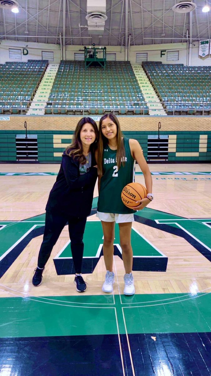 Thank you to the Delta State University Women’s Basketball coaches and staff for Kyli Truss’s incredible experience on her official visit to campus!🚀🏀🏆