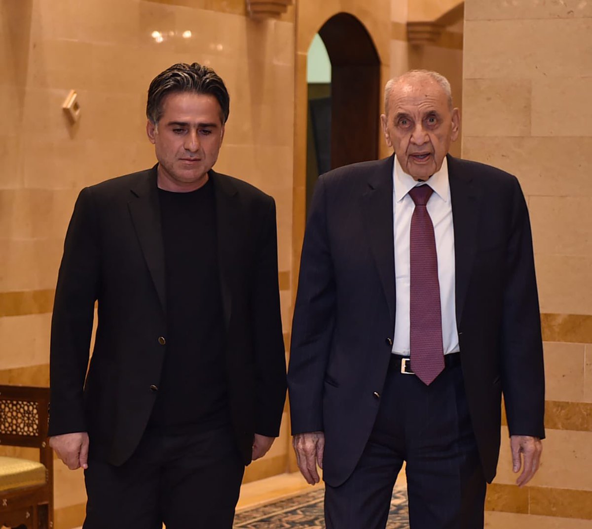 اللقاء مع دولة الرئيس الاستاذ نبيه بري تناول المستجدات السياسية وملف #اعادة_الإعمار.