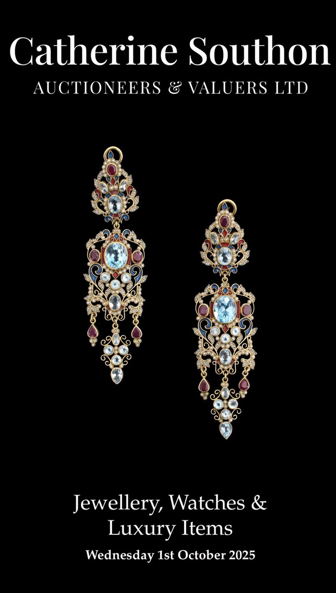 A few more of my favourite pieces to be auctioned 1st October including Ruby and diamond ⁦<a href="/Boucheron/">Boucheron</a>⁩ earrings

We are now accepting entries for our final jewellery auction of the year 17th November 

Have you got a special piece of jewellery ? Give me a call: 0208 396 6970