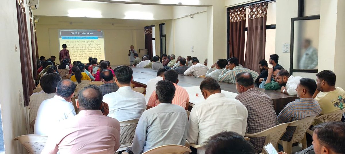 TDO Manavadar (@tdomanavadar) on Twitter photo આજરોજ તા. પં.માણાવદર ખાતે તમામ સરપંચ શ્રી અને ત.ક.મ.શ્રી ઓની ગુ. પં અધિ. અન્વયેની કાર્યરીતિ તેમજ વિવિધ લોકોપયોગી યોજનાઓ બાબતે તાલીમ આપવામાં આવી.
<a href="/CMOGuj/">CMO Gujarat</a> <a href="/RaghavjiPatel/">Raghavji Patel</a> <a href="/GujDCoffice/">Guj DCoffice</a> <a href="/collectorjunag/">Collector Junagadh</a> <a href="/DdoJunagadh/">DDO Junagadh</a> <a href="/DyddoPan/">Dy DDO (Panchayat) JUNAGADH</a> <a href="/DPJUNAGADH/">Meera Sompura Dy DDO JUNAGADH (GAS)</a> <a href="/DrdaJun1/">DRDA Junagadh</a> આજરોજ તા. પં.માણાવદર ખાતે તમામ સરપંચ શ્રી અને ત.ક.મ.શ્રી ઓની ગુ. પં અધિ. અન્વયેની કાર્યરીતિ તેમજ વિવિધ લોકોપયોગી યોજનાઓ બાબતે તાલીમ આપવામાં આવી.
<a href="/CMOGuj/">CMO Gujarat</a> <a href="/RaghavjiPatel/">Raghavji Patel</a> <a href="/GujDCoffice/">Guj DCoffice</a> <a href="/collectorjunag/">Collector Junagadh</a> <a href="/DdoJunagadh/">DDO Junagadh</a> <a href="/DyddoPan/">Dy DDO (Panchayat) JUNAGADH</a> <a href="/DPJUNAGADH/">Meera Sompura Dy DDO JUNAGADH (GAS)</a> <a href="/DrdaJun1/">DRDA Junagadh</a>