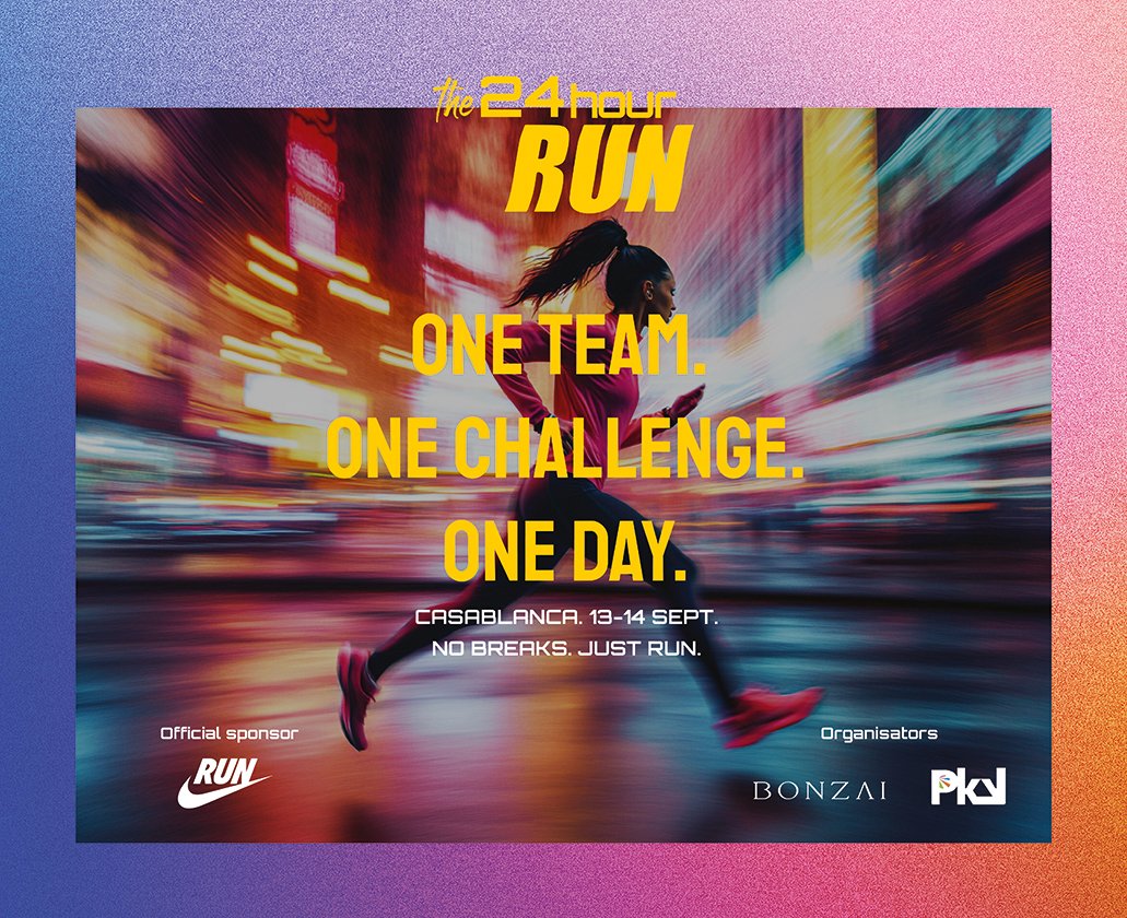 IdPrestige's tweet image. Casablanca accueille la première édition de “The 24H Run”
#casablanca #premièreédition #the24hrun #relaiscollectifinédit #organisation #pikala #bonzai #complexesportif #idealdebourgogne #maroc
Lire plus sur :
idprestige.ma/casablanca-acc…