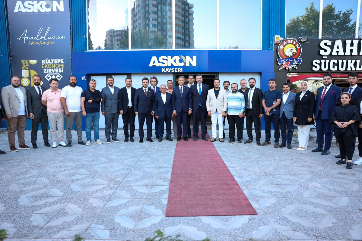 📍 Kayseri

Kayseri’de iş dünyamızın öncü temsilcilerinden MÜSİAD ve ASKON Kayseri Şubelerini; İl Başkanımız Sayın Hüseyin Okandan, Kayseri Milletvekilimiz Sayın Şaban Çopuroğlu ve Kayseri Büyükşehir Belediye Başkanımız Sayın Memduh Büyükkılıç ile birlikte ziyaret ederek,