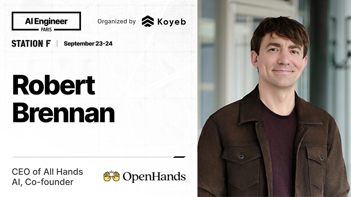 rbren_dev's tweet image. I&apos;ll be speaking about automating large-scale refactors with OpenHands at AI Engineer Paris!

It&apos;s amazing how much software agents can get done if you orchestrate them thoughtfully.