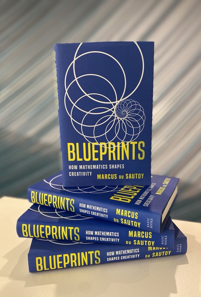 BasicBooks's tweet image. BLUEPRINTS by @MarcusduSautoy is out now! 

“A stunning book … a thrilling read” (Peter Frankopan) that reveals how creative people can harness the profound and productive relationship between mathematics and the arts

Learn more: bit.ly/4mJ5MDQ

#blueprints #math