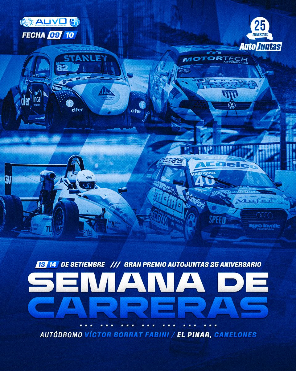 😏 𝗘𝗦𝗧𝗔𝗠𝗢𝗦 𝗘𝗡 𝗦𝗘𝗠𝗔𝗡𝗔 𝗗𝗘 𝗖𝗔𝗥𝗥𝗘𝗥𝗔𝗦

Que llegue ya el fin de semana, por favor.