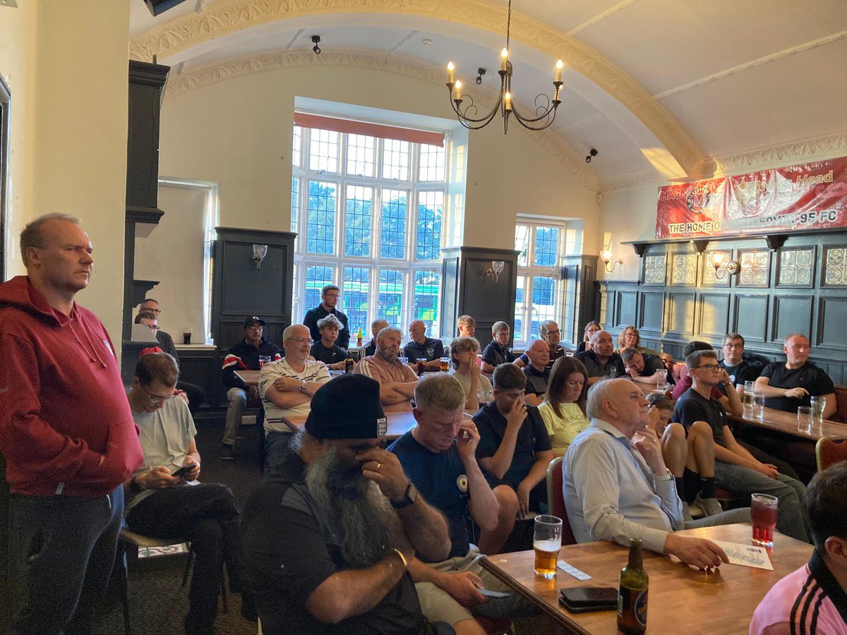 south_derby's tweet image. Great 1st of the season meeting!

We had our AGM where we thanked Colin Meakin for his services on the committee as welfare officer and welcomed Andrew Smith back as our new Welfare &amp;amp; Youth Development Officer.

We had 55 people attend with a packed schedule. We had our Vice…