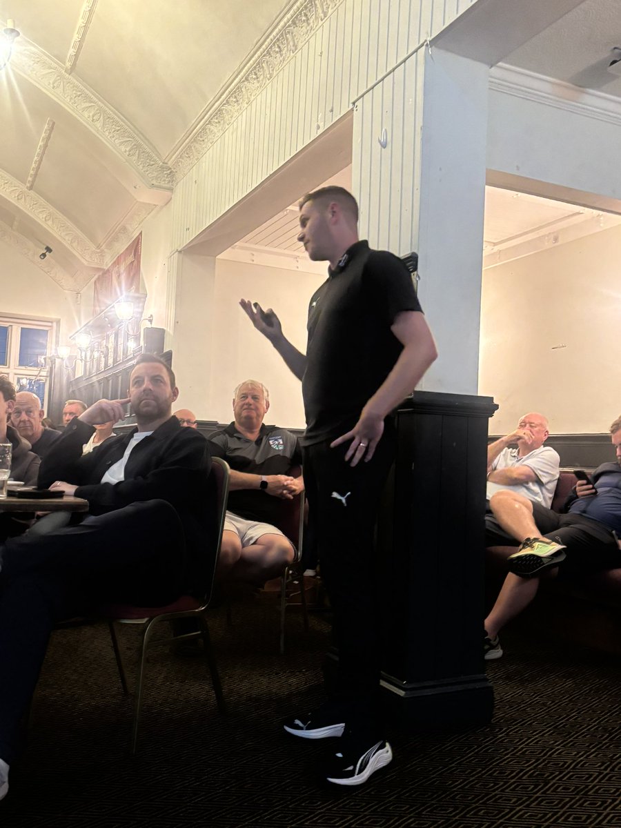 south_derby's tweet image. Great 1st of the season meeting!

We had our AGM where we thanked Colin Meakin for his services on the committee as welfare officer and welcomed Andrew Smith back as our new Welfare &amp;amp; Youth Development Officer.

We had 55 people attend with a packed schedule. We had our Vice…