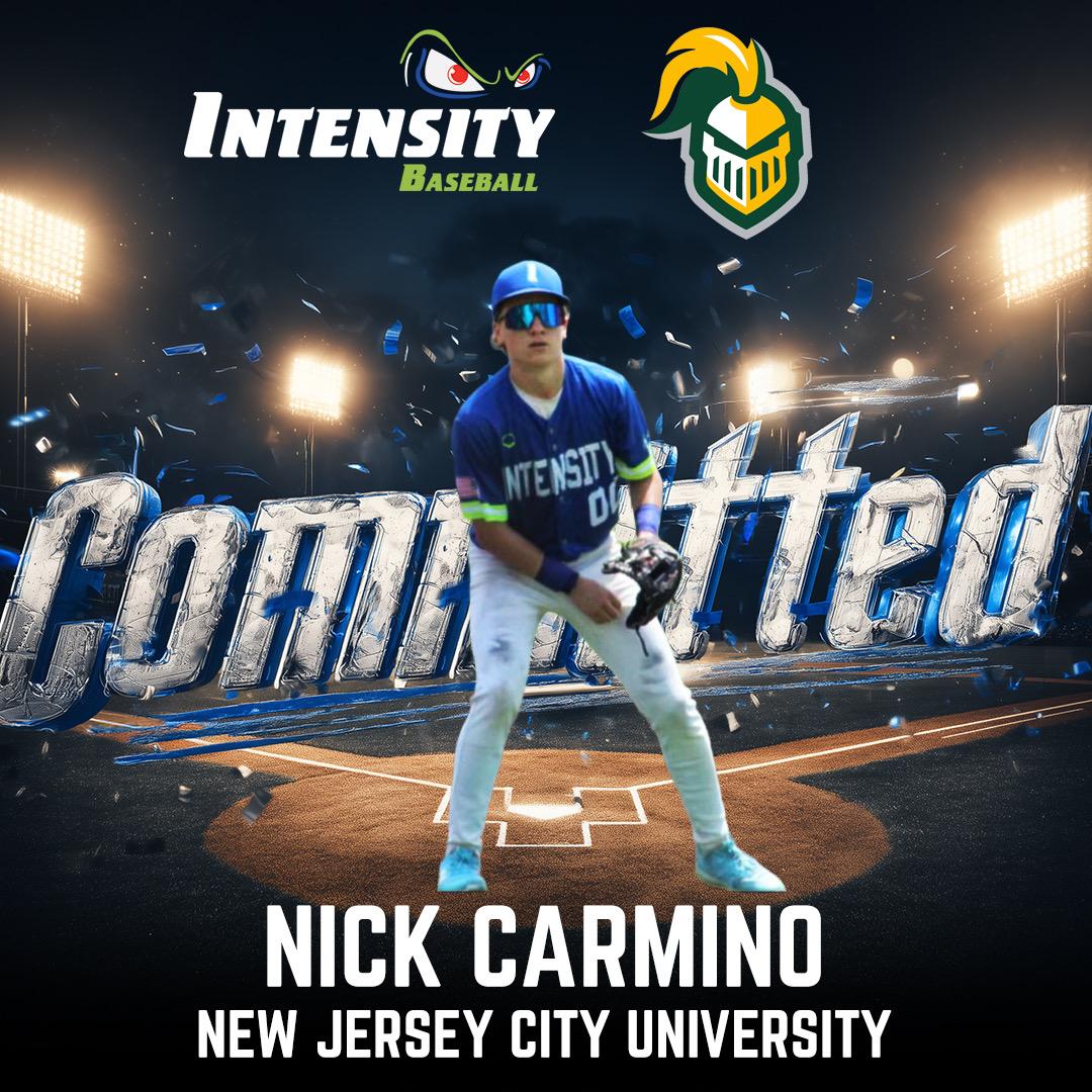 Intensity Baseball (@intensityball) on Twitter photo Congratulations to 2026 Nicholas Carmino <a href="/NicholasCarmino/">Nicholas Carmino</a> on his decision to continue his academics and baseball career at New Jersey City University <a href="/NJCUBaseball/">Jersey City Baseball</a> <a href="/njcucoachsmith/">njcucoachsmith</a> <a href="/JoeLitterio/">Joe Litterio</a> <a href="/kslate40/">Kyle Slate</a> <a href="/slatemansays/">Ryan Slate</a>
#IntensityBaseball 💪⚾️ Congratulations to 2026 Nicholas Carmino <a href="/NicholasCarmino/">Nicholas Carmino</a> on his decision to continue his academics and baseball career at New Jersey City University <a href="/NJCUBaseball/">Jersey City Baseball</a> <a href="/njcucoachsmith/">njcucoachsmith</a> <a href="/JoeLitterio/">Joe Litterio</a> <a href="/kslate40/">Kyle Slate</a> <a href="/slatemansays/">Ryan Slate</a>
#IntensityBaseball 💪⚾️