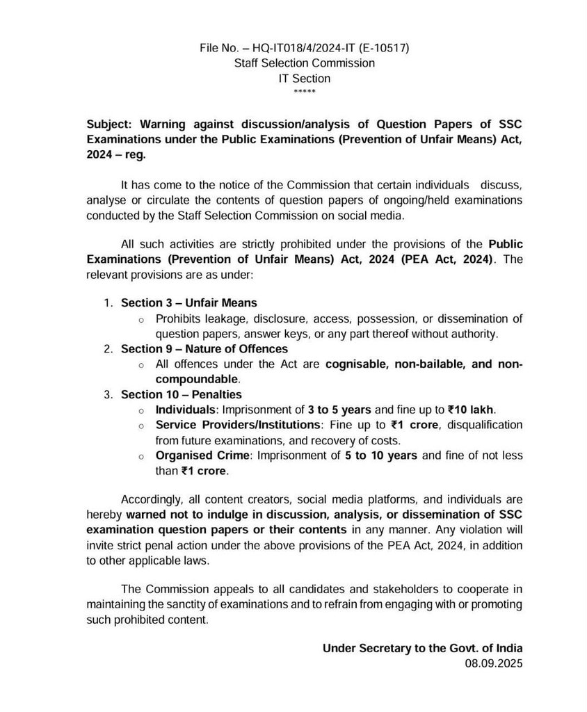 Yadavhimanshu87's tweet image. एनालिसिस करना तो बहुत दूर की बात है, जब भारत में लोकतंत्र बचा ही नहीं है तो इन बेरोजगारों को नौकरी ही क्यों दे रहे हो,कोई पूछे तो उठा के ठूंस दो जेल में, जमानत भी न होने दो, न्यायालय में दबदबा तो है ही,दबा के भ्रष्टाचार करो,इसी काम के लिए तो नियुक्त किया गया है,
#ssctransparency