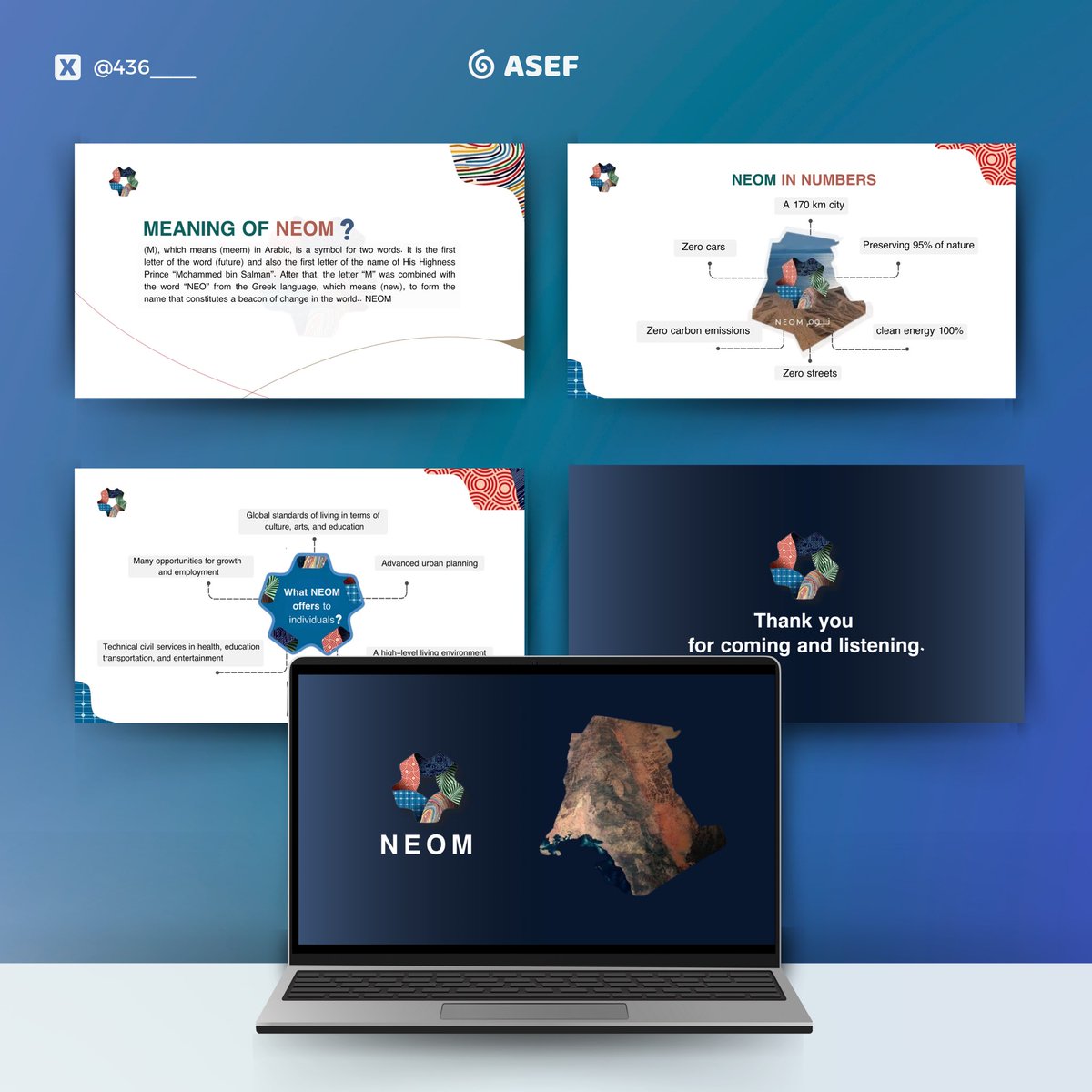 برزنتيشن  NEOM 
جاهز للطلب ^ 6 شرائح