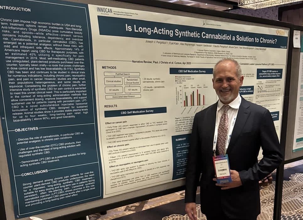 IrisBincovich's tweet photo. We're proud to announce that Joseph delivered an acclaimed presentation on our LPT methodology for chronic pain management at PAIN Week. This recognition reinforces our commitment to advancing pain treatment solutions as we prepare for our upcoming Nasdaq listing!!! https://t.co/3ra0WmqTKO