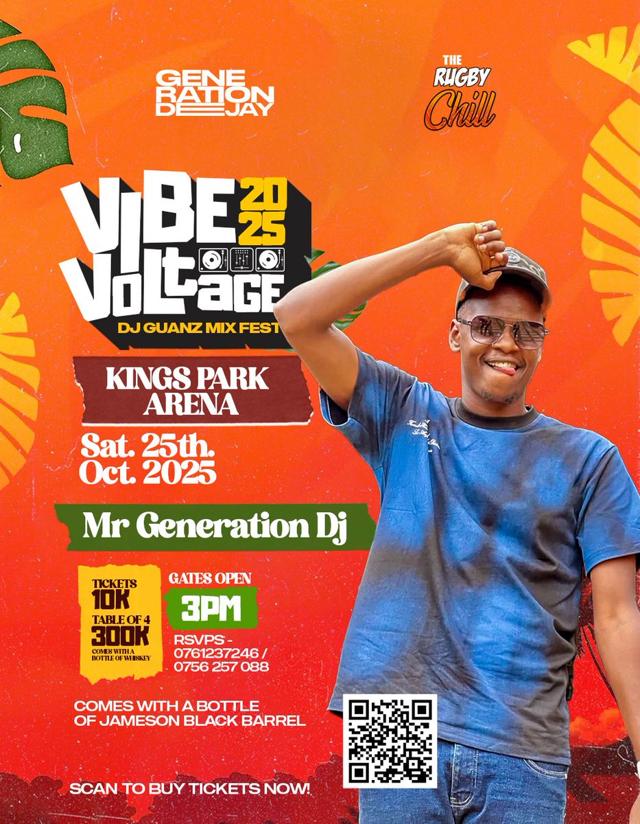 Public holiday confirmed, 25th October

For online tickets 👇🏾👇🏾

Online sales: ticketyo.com/vibe-voltage/