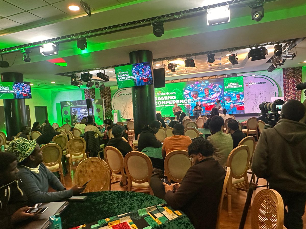 WeplayArcade's tweet photo. On Sept 5, Weplay joined Safaricom’s inaugural Gaming Conference-Level Up Africa: Unlocking Gaming &amp; Esports Potential in Africa. 🎮✨
The event brought together industry leaders, gamers, developers &amp; policymakers. Discussions covered the future of esports, dev, tech &amp; policy. https://t.co/zKwQyKxsse