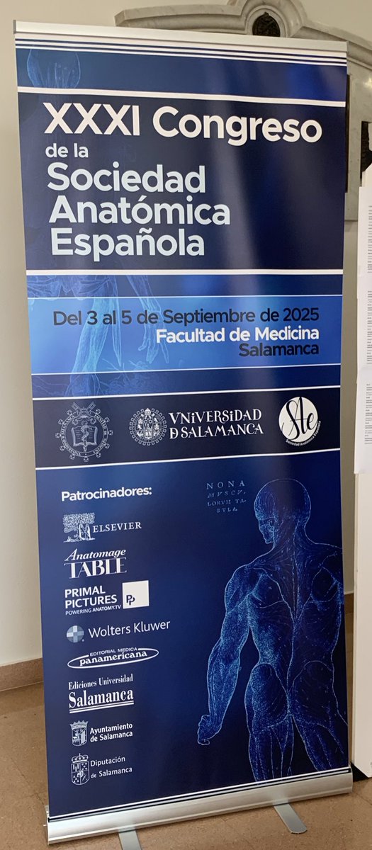 lga16f's tweet photo. @SAEanatomia exitoso XXXI Congreso en Salamanca compartiendo trabajo e inquietudes. https://t.co/LCXwDRpbmg