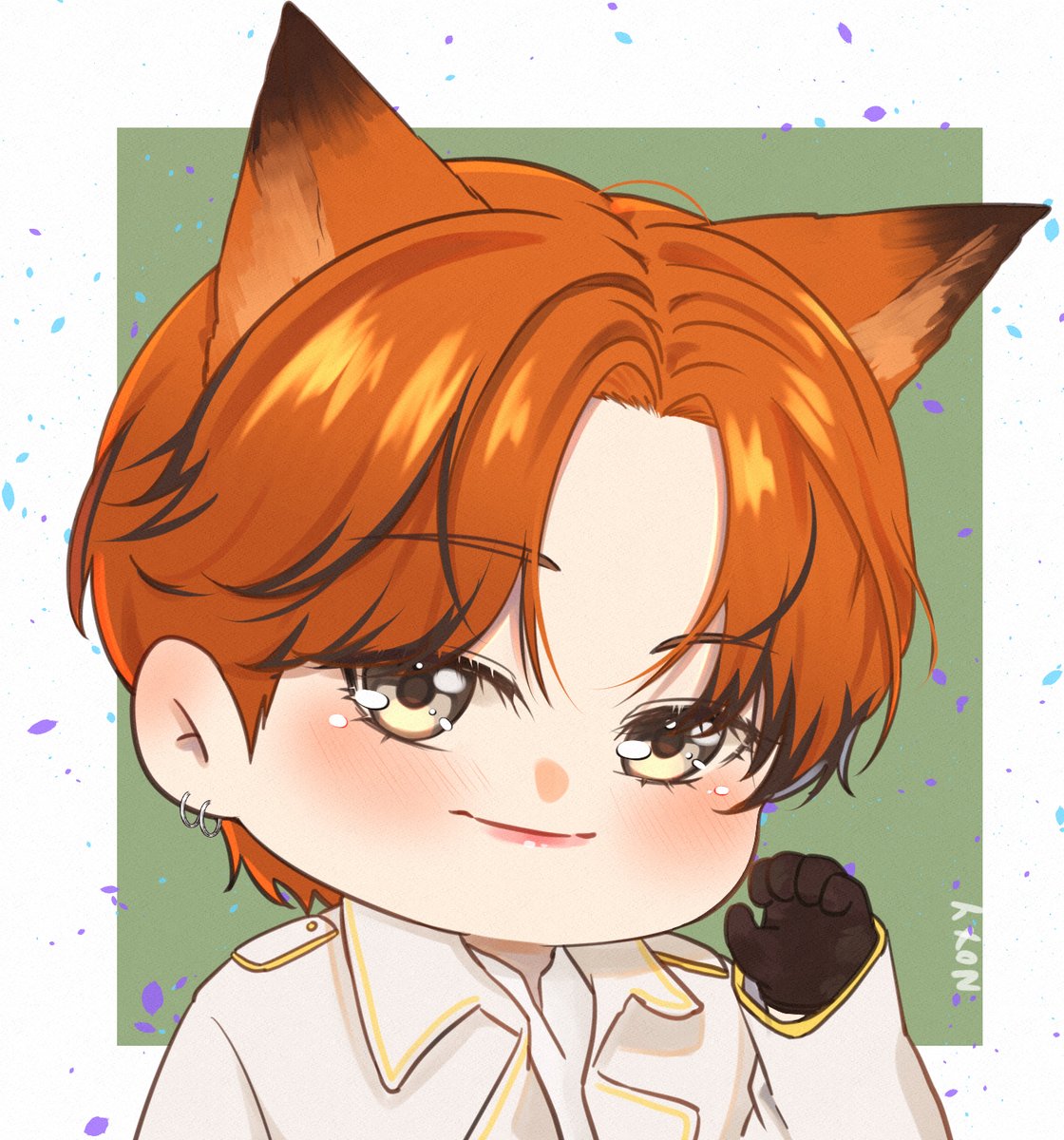 noxygen_xnxgx's tweet photo. baby red fox? 🦊🍀

#마시호 #マシホ #MASHIHO #MASHIHOfanart #ULTRAVIOLETTOUR2025 https://t.co/AQgLAOlqV0