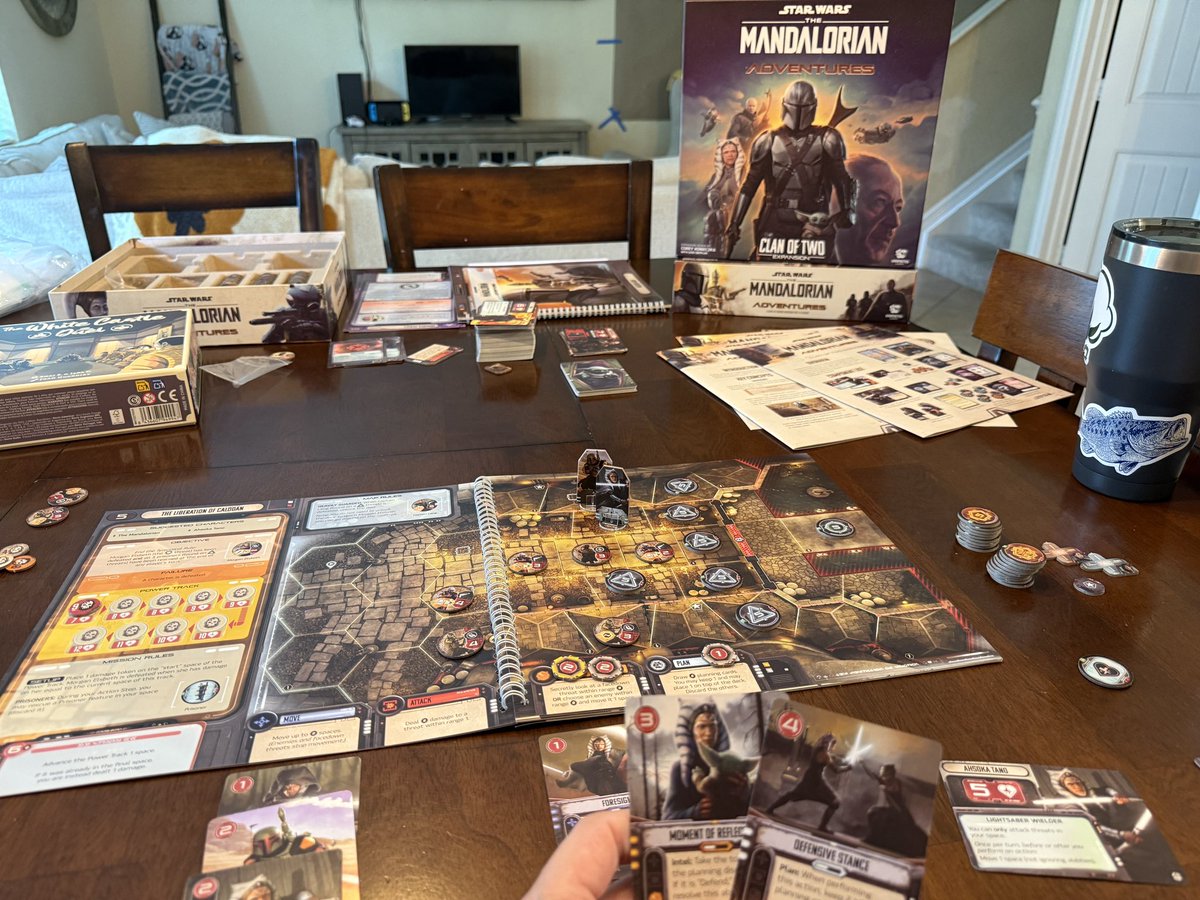 The Mandalorian Adventures expansion from <a href="/UnexpectGames/">Unexpected Games</a> is excellent! I highly recommend it, the characters have passive abilities instead of 1 time use and their decks are super interesting. I love the new duel mechanic as well. It really elevated the game for me.