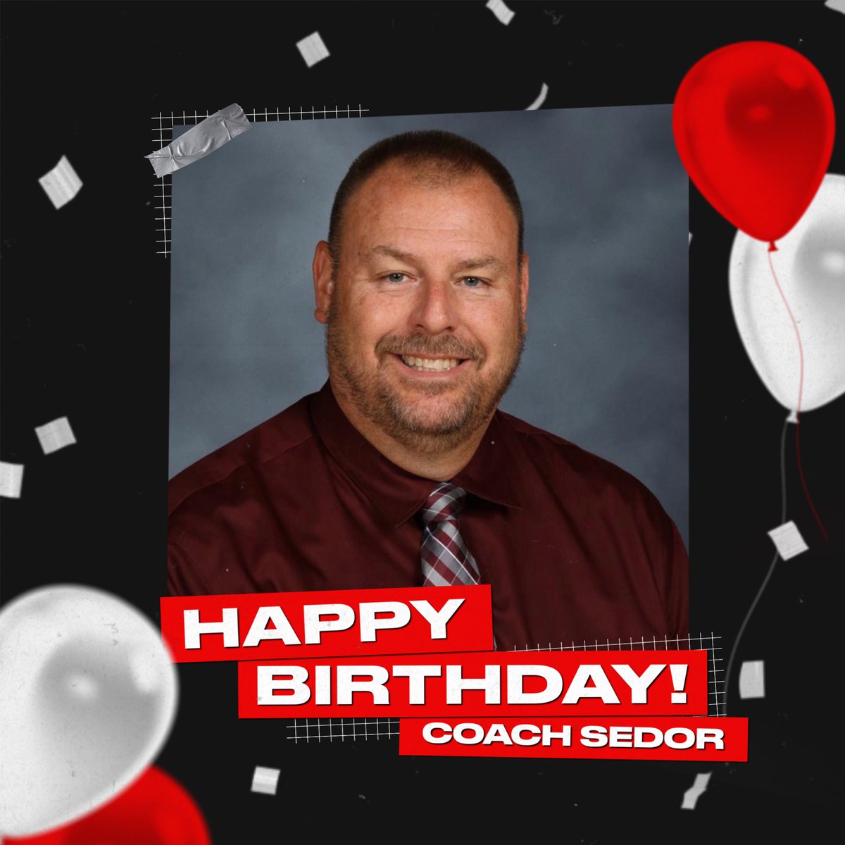 HAPPY BIRTHDAY COACH SEDOR!! 🏴‍☠️🏴‍☠️