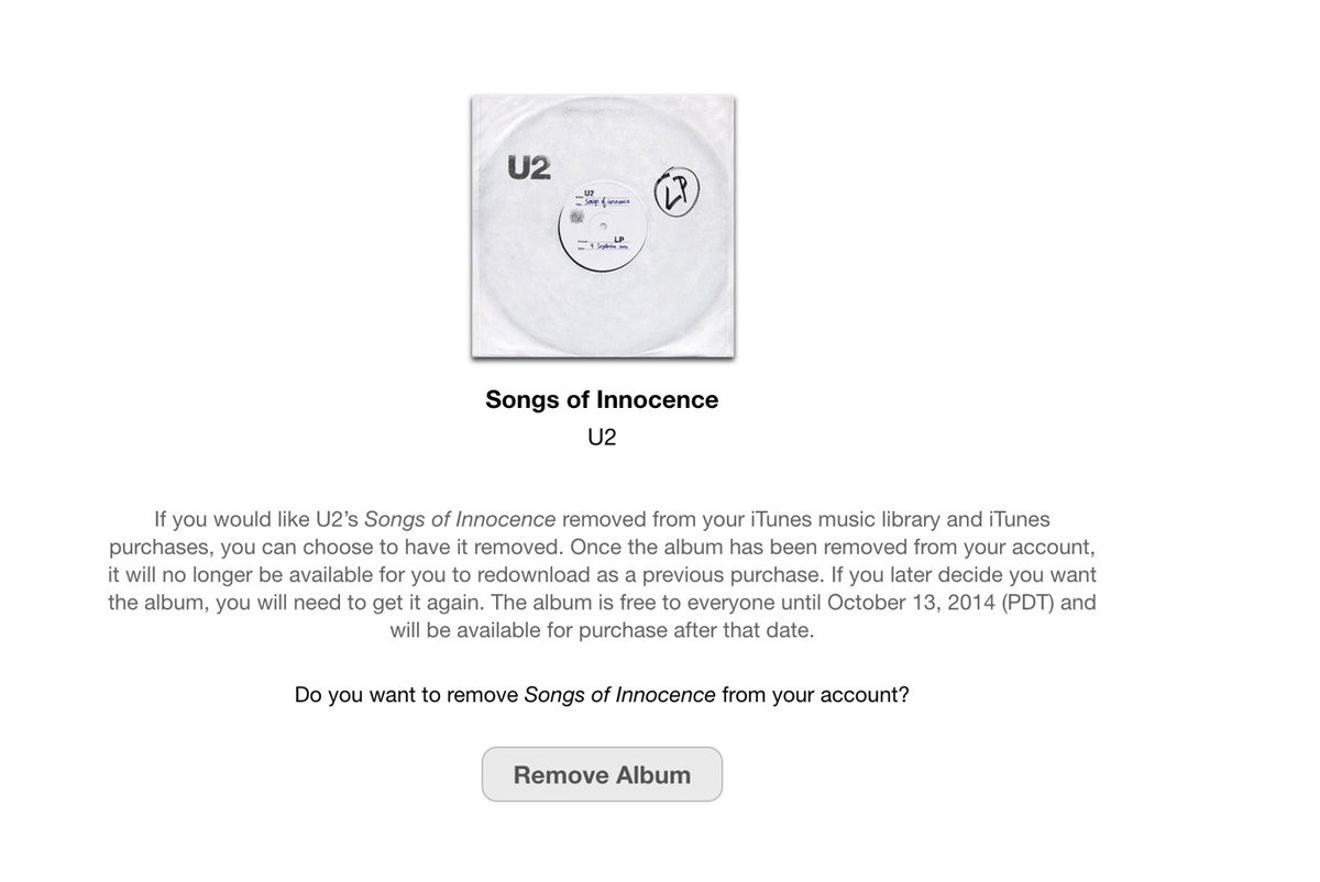 Happy free <a href="/U2/">U2</a> album anniversary! It's been 11 years and people are still complaining about it. 🤣