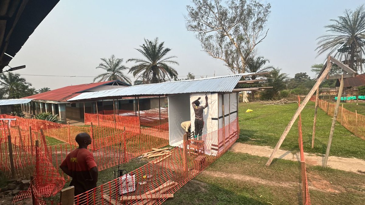 WHO African Region (@whoafro) on Twitter photo .<a href="/WHO/">World Health Organization (WHO)</a> and <a href="/MSF/">MSF International</a> teams set up patient & health worker flow to manage movement in the #Ebola treatment centre in #Bulape health zone – one of the current outbreak epicentres in #DRC’s Kasai province.
Effective flow management is crucial to reducing virus transmission and ensuring .<a href="/WHO/">World Health Organization (WHO)</a> and <a href="/MSF/">MSF International</a> teams set up patient & health worker flow to manage movement in the #Ebola treatment centre in #Bulape health zone – one of the current outbreak epicentres in #DRC’s Kasai province.
Effective flow management is crucial to reducing virus transmission and ensuring