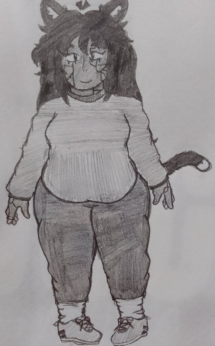 Also my sona has a new desing